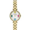 Accessories * | Cheap Kate Spade New York Holland Three-Hand Tone Stainless Steel Watch Gold