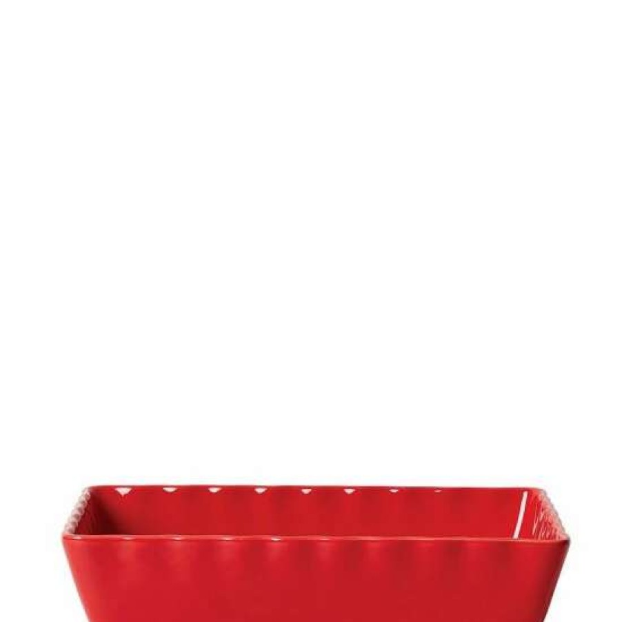 Home * | Cheapest Kate Spade New York Make It Pop Rectangular Baking Dish Red