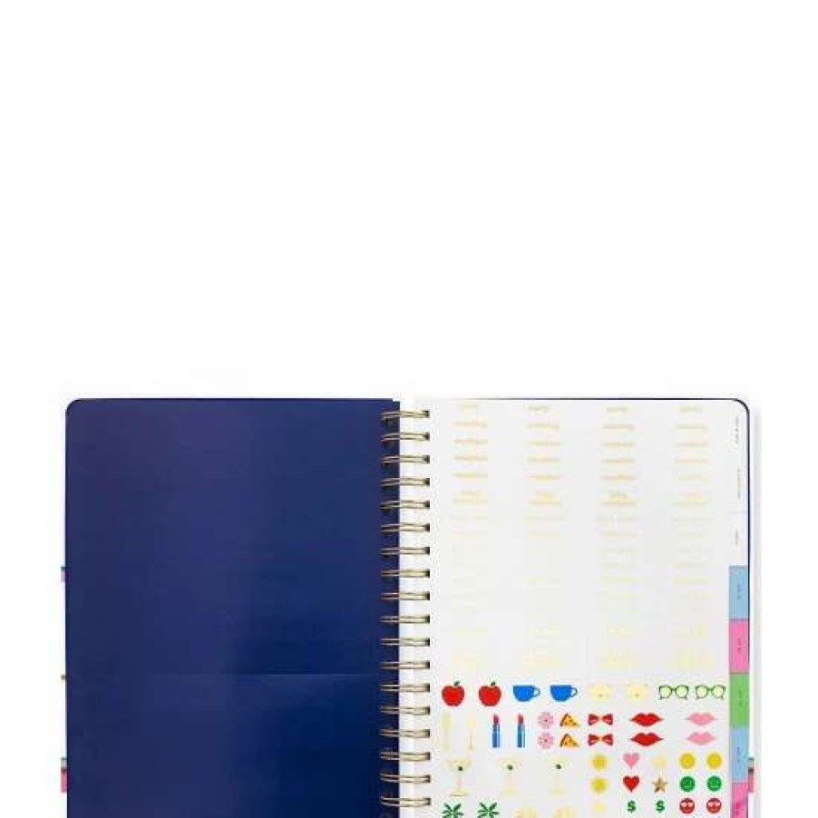 Accessories * | Best Pirce Kate Spade New York Bookshelf 17-Month Mega Planner Multi