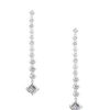 Accessories * | Best Pirce Kate Spade New York Magic Moment Linear Earrings Clear